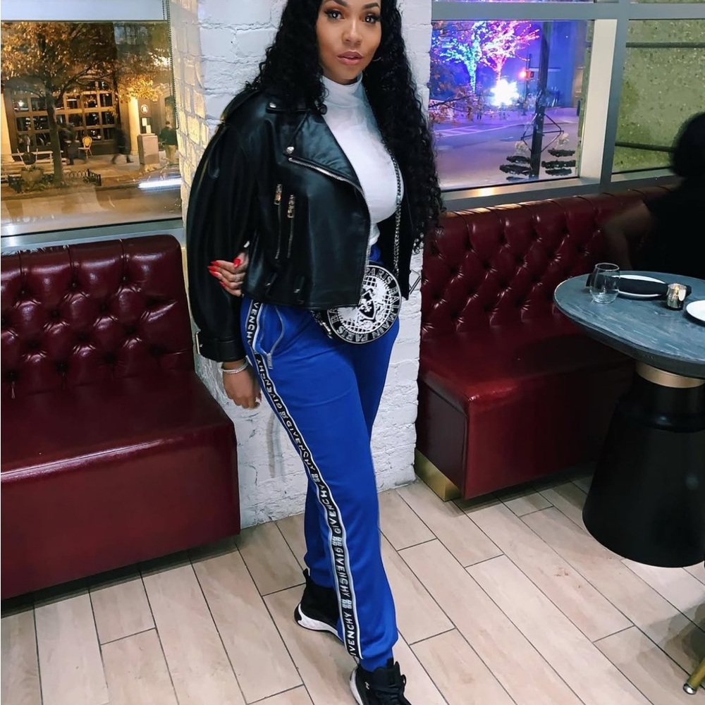 Givenchy Blue Track Pants - image 6